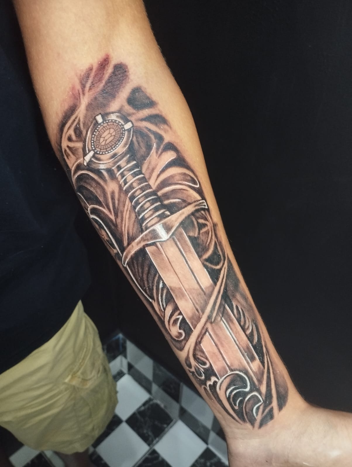 Tatuagem de espada