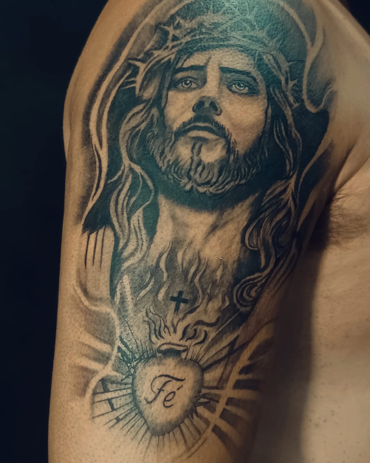 tatuagem de Cristo