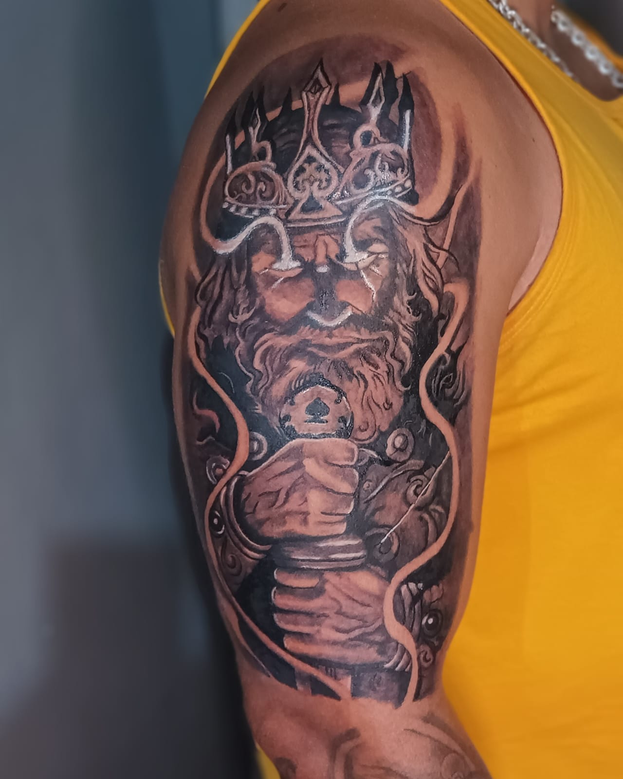 tatuagem de deus nordico