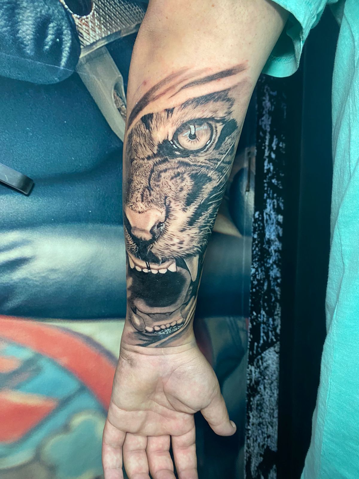 tatuagem de tigre